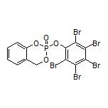 2-(Perbromophenoxy)-4H-benzo[d][1,3,2]dioxaphosphinine 2-Oxide