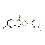 1-Boc-5’-fluorospiro[azetidine-3,2’-inden]-1’(3’H)-one