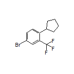 4-Bromo-1-cyclopentyl-2-(trifluoromethyl)benzene