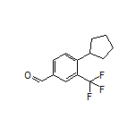 4-Cyclopentyl-3-(trifluoromethyl)benzaldehyde