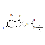 7’-Bromo-5’-fluoro-1-Boc-spiro[azetidine-3,2’-inden]-1’(3’H)-one