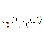 1-(Benzo[d][1,3]dioxol-5-yl)-3-(3-nitrophenyl)propane-1,3-dione