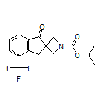 1-Boc-4’-(trifluoromethyl)spiro[azetidine-3,2’-inden]-1’(3’H)-one