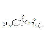 1-Boc-5’-(trifluoromethoxy)spiro[azetidine-3,2’-inden]-1’(3’H)-one