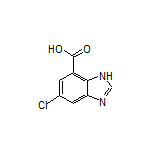 5-Chloro-1H-benzo[d]imidazole-7-carboxylic Acid