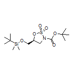 (S)-5-[[(tert-Butyldimethylsilyl)oxy]methyl]-3-Boc-1,2,3-oxathiazolidine 2,2-Dioxide