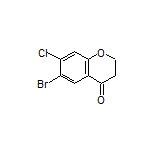 6-Bromo-7-chlorochroman-4-one