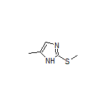 5-Methyl-2-(methylthio)-1H-imidazole