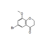 6-Bromo-8-methoxychroman-4-one