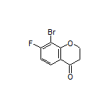 8-Bromo-7-fluorochroman-4-one