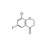 8-Chloro-6-fluorochroman-4-one