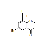 6-Bromo-8-(trifluoromethyl)chroman-4-one