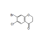 7-Bromo-6-chlorochroman-4-one