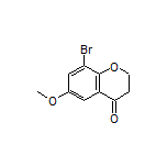 8-Bromo-6-methoxychroman-4-one