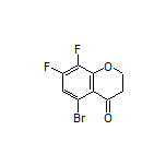 5-Bromo-7,8-difluorochroman-4-one