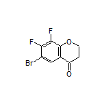 6-Bromo-7,8-difluorochroman-4-one