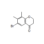 6-Bromo-7,8-dimethylchroman-4-one