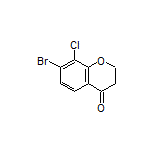 7-Bromo-8-chlorochroman-4-one