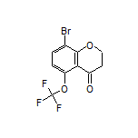 8-Bromo-5-(trifluoromethoxy)chroman-4-one