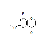 8-Fluoro-6-methoxychroman-4-one