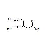 4-Chloro-3-hydroxyphenylacetic Acid