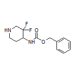 N-Cbz-3,3-difluoropiperidin-4-amine