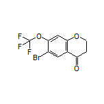 6-Bromo-7-(trifluoromethoxy)chroman-4-one