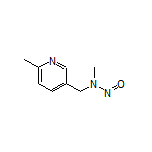 Methyl[(6-methyl-3-pyridyl)methyl]nitrosamine