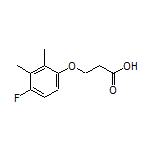 3-(4-Fluoro-2,3-dimethylphenoxy)propanoic Acid