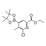 2-Chloro-6-(ethoxycarbonyl)-3-methylpyridine-4-boronic Acid Pinacol Ester