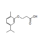 3-(5-Isopropyl-2-methylphenoxy)propanoic Acid