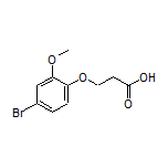 3-(4-Bromo-2-methoxyphenoxy)propanoic Acid