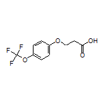 3-[4-(Trifluoromethoxy)phenoxy]propanoic Acid