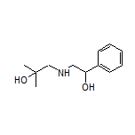 1-[(2-Hydroxy-2-phenylethyl)amino]-2-methyl-2-propanol