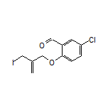 5-Chloro-2-[[2-(iodomethyl)allyl]oxy]benzaldehyde