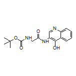 2-(Boc-amino)-N-(4-hydroxy-3-quinolyl)acetamide