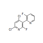 4’,6’-Dichloro-2’,3-difluoro-2,3’-bipyridine