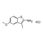 5-Methoxy-3-methylbenzo[b]thiophen-2-amine Hydrochloride