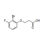 3-(2-Bromo-3-fluorophenoxy)propanoic Acid