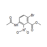 Methyl 3-Acetamido-6-bromo-2-nitrobenzoate