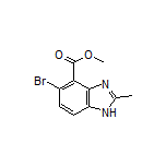 Methyl 5-Bromo-2-methylbenzimidazole-4-carboxylate