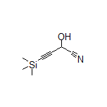 2-Hydroxy-4-(trimethylsilyl)-3-butynenitrile