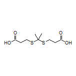 3,3’-[Propane-2,2-diylbis(sulfanediyl)]dipropanoic Acid