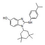 2-[(4-Isopropylphenyl)amino]-1-(3,3,5,5-tetramethylcyclohexyl)-1H-benzo[d]imidazol-5-ol