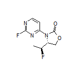 (R)-4-[(S)-1-Fluoroethyl]-3-(2-fluoro-4-pyrimidinyl)oxazolidin-2-one