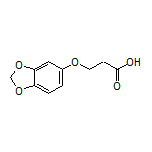 3-(Benzo[d][1,3]dioxol-5-yloxy)propanoic Acid