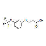 3-[3-(Trifluoromethoxy)phenoxy]propanoic Acid