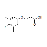 3-(4-Iodo-3,5-dimethylphenoxy)propanoic Acid