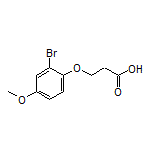 3-(2-Bromo-4-methoxyphenoxy)propanoic Acid