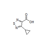 4-Cyclopropyl-1,2,5-thiadiazole-3-carboxylic Acid